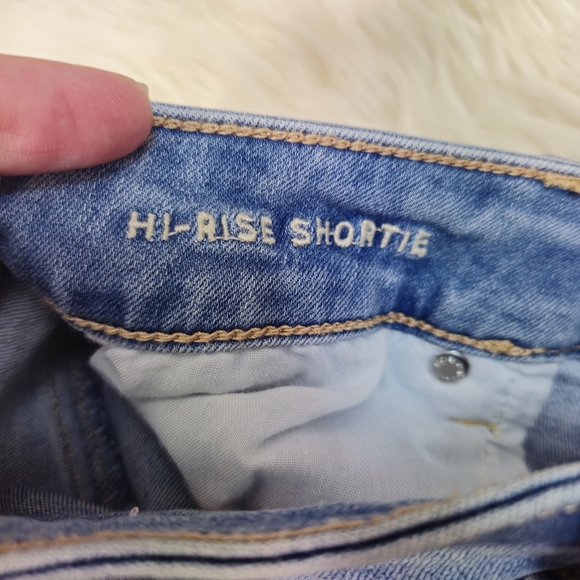 American Eagle Next Level Stretch Hi Rise Shortie With Lace pockets - Picture 4 of 7